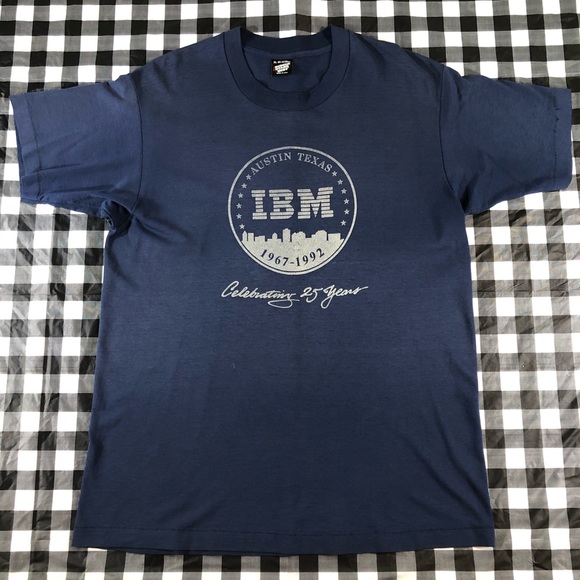 Screen Stars Other - IBM Computers Software Microsoft 1992 Vintage Tee